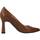 Sapatos Mulher Escarpim Joni 23161J Castanho