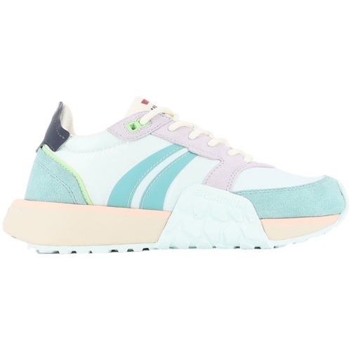 Sapatos Mulher Sapatilhas Palladium Sapatilhas Troop Runner Flame - Iced Aqua Multicolor