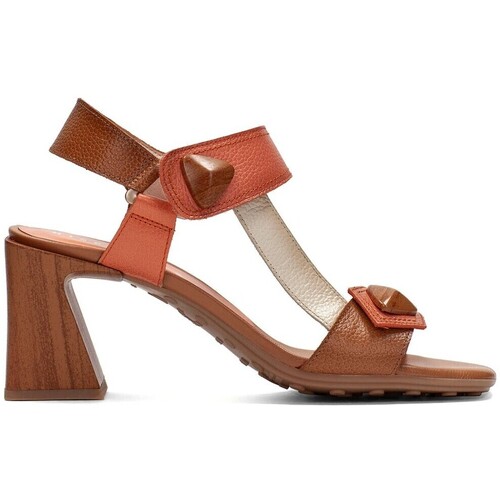 Sapatos Mulher Sandálias Hispanitas SANDALIAS DE TIRAS CON TACÓN  MIAMI CHV253958 CORAL Multicolor