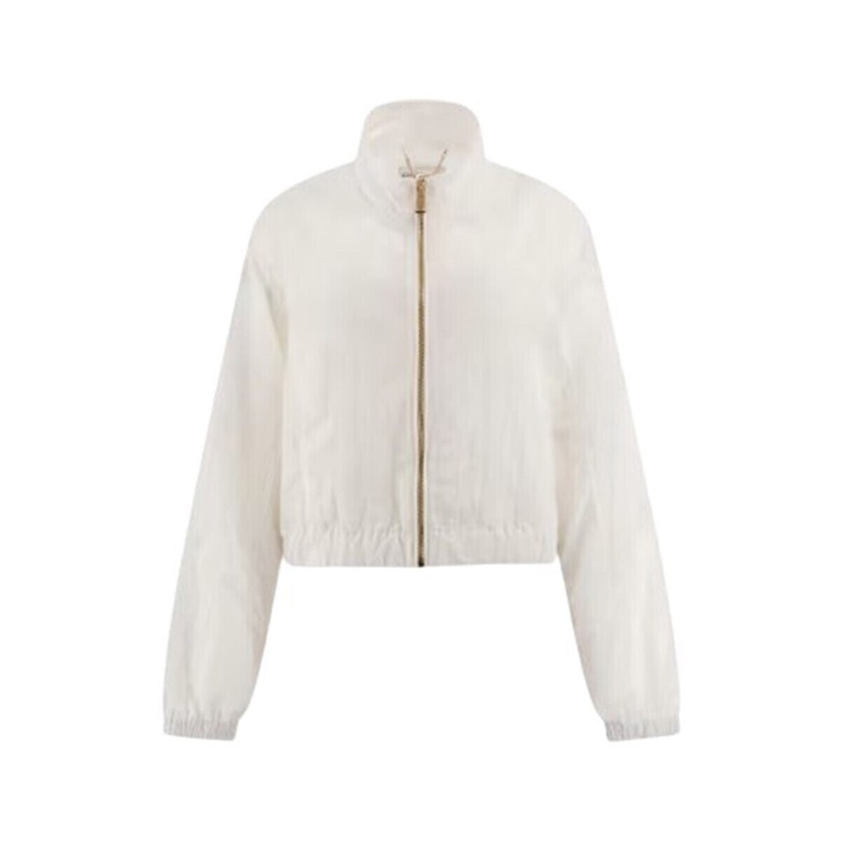 Textil Mulher Trench Guess W5GL18 WH5X2 Branco
