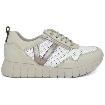 Sapatos Mulher Slip on Tekila |Sapatos casuais de couro bege|Mulher Bege