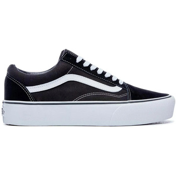 Sapatos Mulher Sapatilhas Vans UA Old Skool Platform Preto
