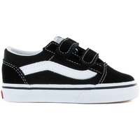 Sapatos Criança Sapatilhas Vans TD Old Skool V Preto