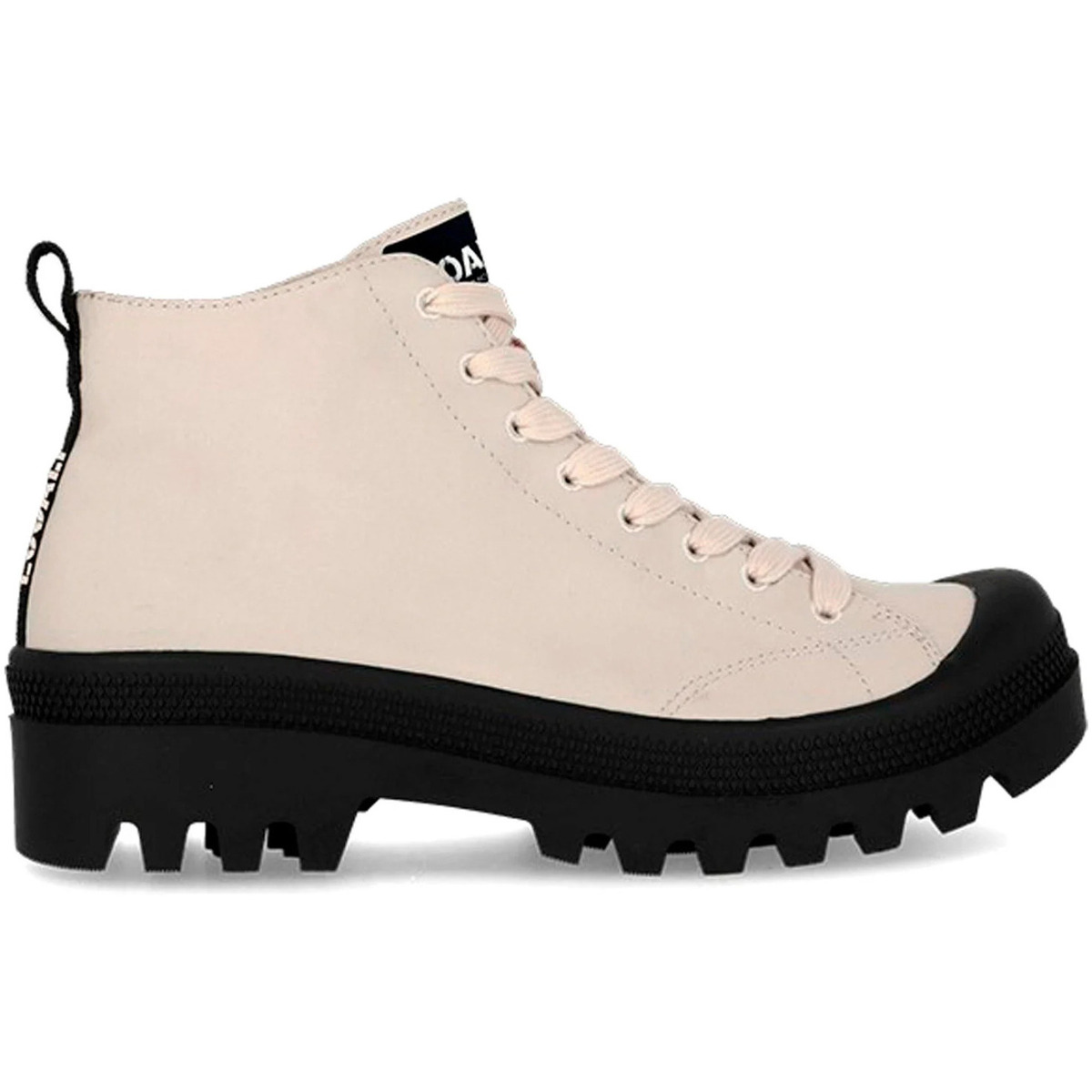 Sapatos Mulher Sapatilhas Ecoalf MULHALF MID BOOT WOMAN Bege