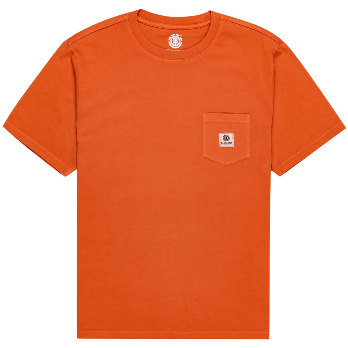 Textil Homem Camisas mangas curtas Element BASIC PKT PGMNT Laranja