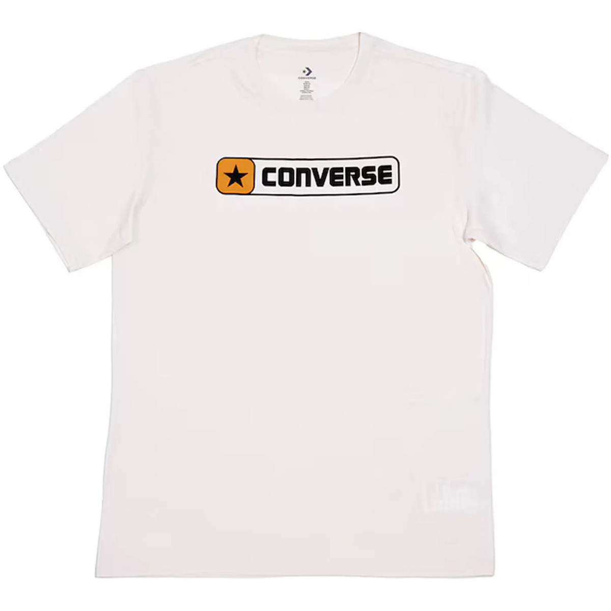 Textil Homem Camisas mangas curtas Converse COLOR TEE Branco