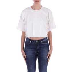 Textil Mulher T-Shirt mangas curtas Pinko 104257A2F8 Branco