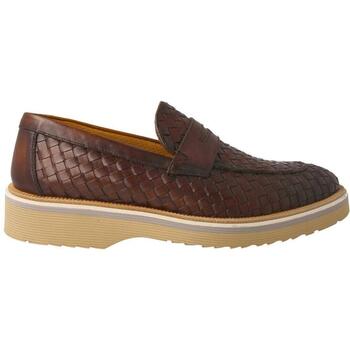 Sapatos Homem Mocassins Calce  Castanho