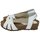 Sapatos Mulher Sandálias Interbios  Branco