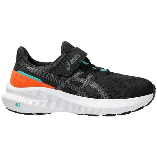 Sapatos Rapaz Sapatilhas Asics GT-1000 13 PS Preto