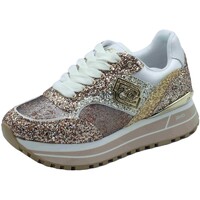 Sapatos Mulher Sapatilhas Liu Jo BA5015 Maxi Wonder Glitter Ouro