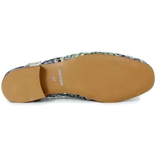 Aplauso ZAPATO DESTALONADO TEJIDO CON TACÓN BAJO  143701 AZUL Azul
