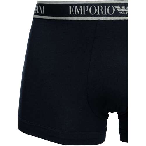 Emporio Armani 3 Pack Trunks Preto