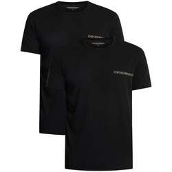 Textil Homem Pijamas / Camisas de dormir Emporio Armani 2 Pack T-Shirts Lounge Azul