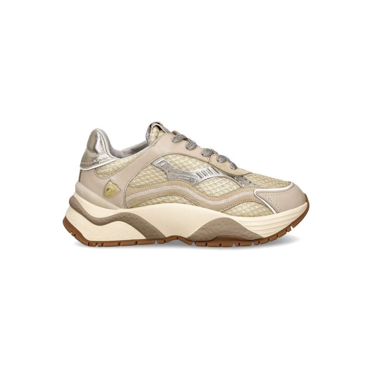 Sapatos Mulher Sapatilhas Philippe Model BZLD XD02 ODEON LOW-BLANC BUERRE Bege
