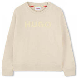 Textil Rapaz Sweats Hugo Boss Kids G00350-255-7-19 Bege