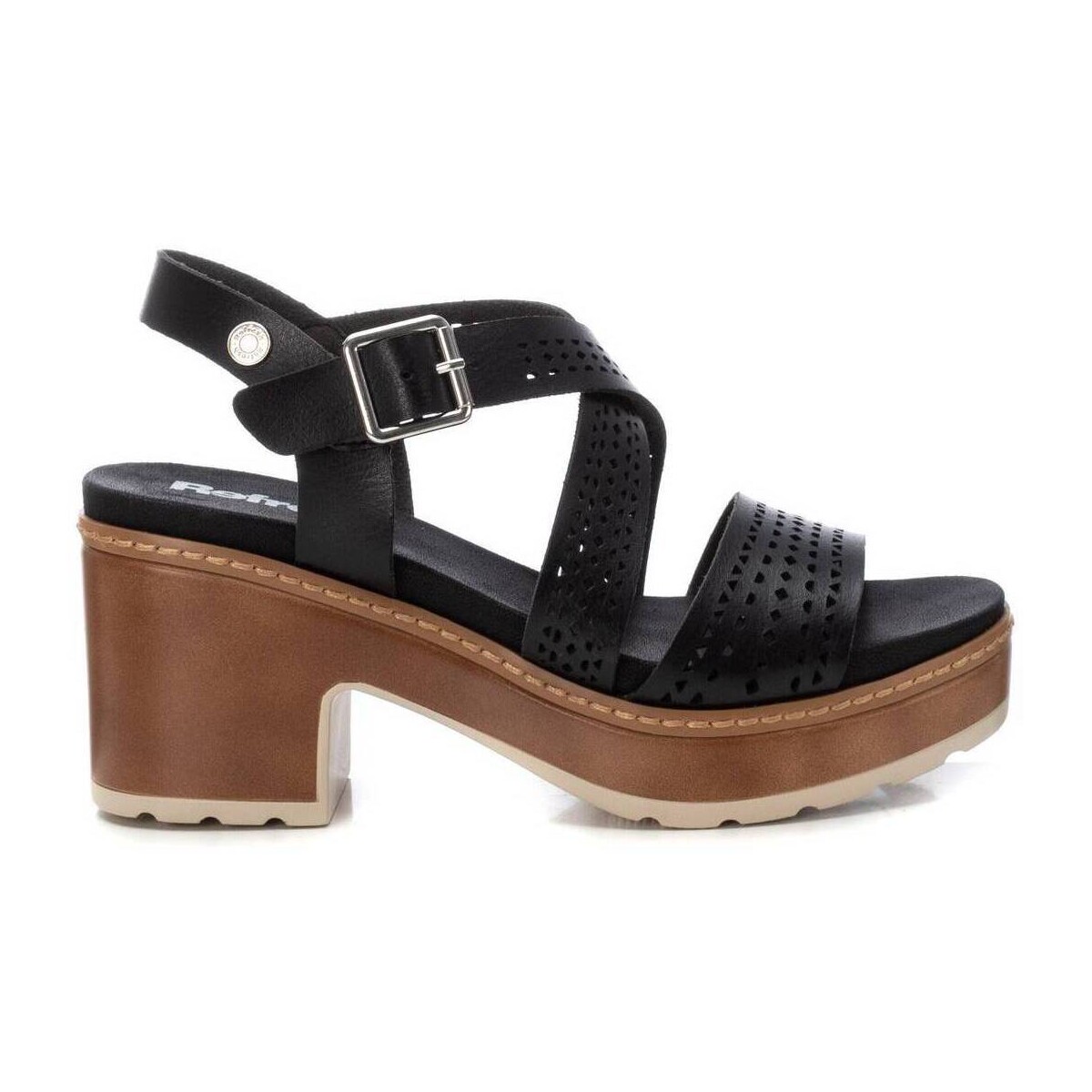 Sapatos Mulher Sandálias Refresh 17284703 Preto