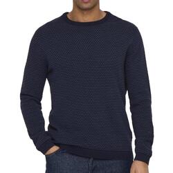 Textil Homem camisolas Only & Sons   Azul