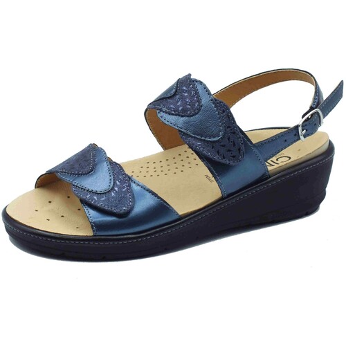 Sapatos Mulher Sandálias Cinzia Soft IO12636C Blu Azul