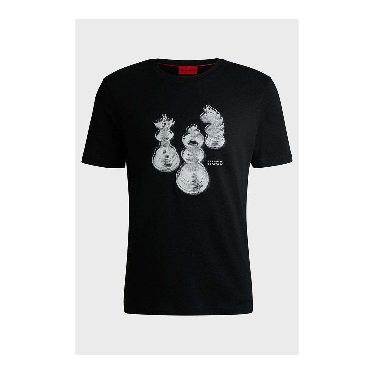 Textil Homem T-shirts e Pólos BOSS 50532918-001-2-1 Preto