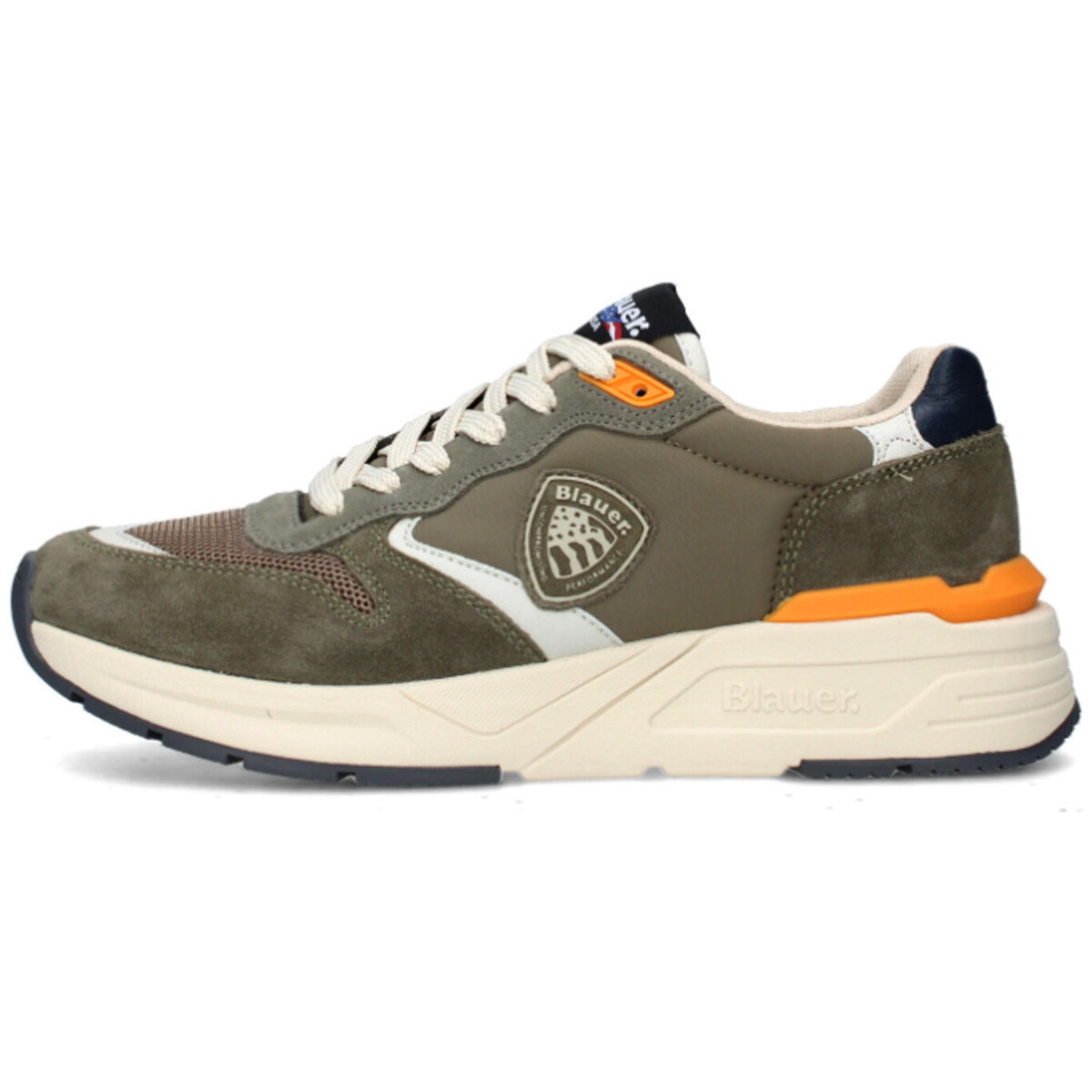 Sapatos Homem Sapatilhas Blauer  Verde