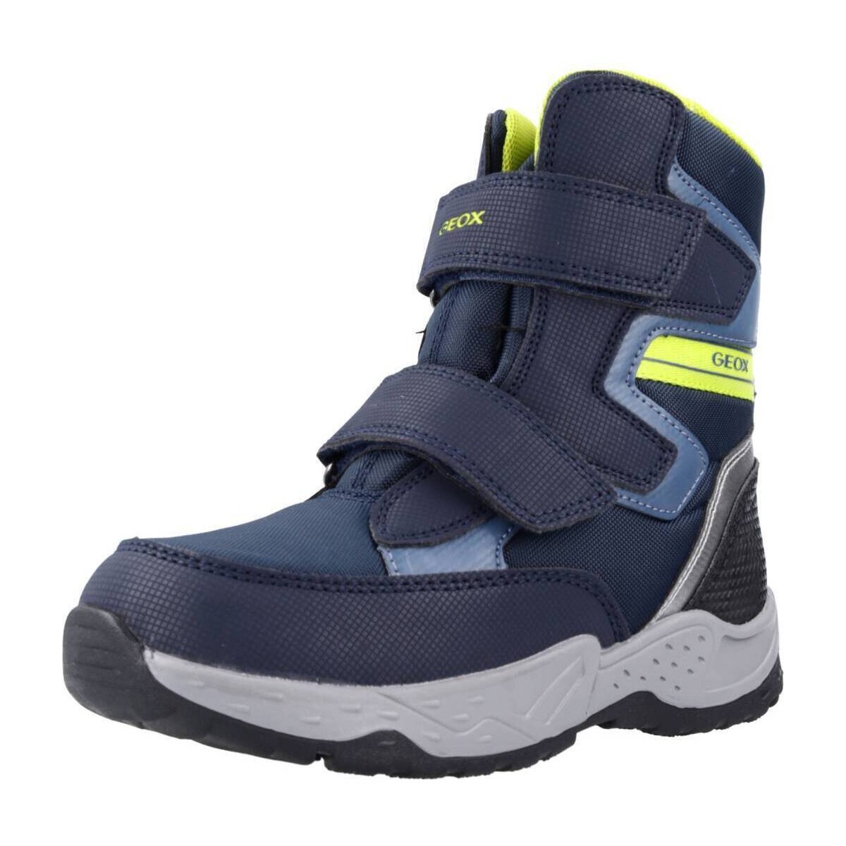 Sapatos Rapaz Botas Geox J SENTIERO B.B Azul