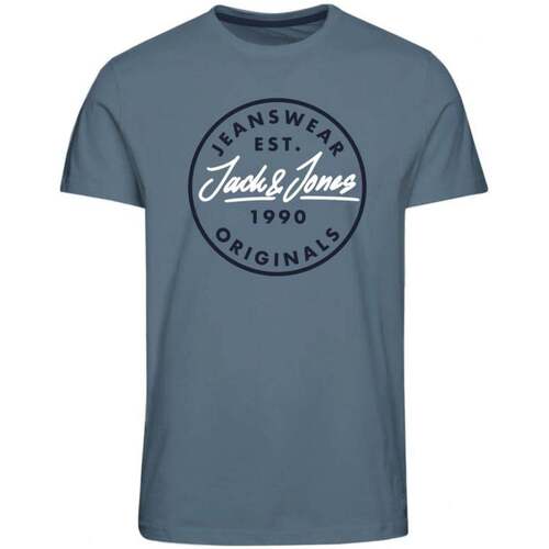 Textil T-shirt mangas compridas Jack & Jones  Azul