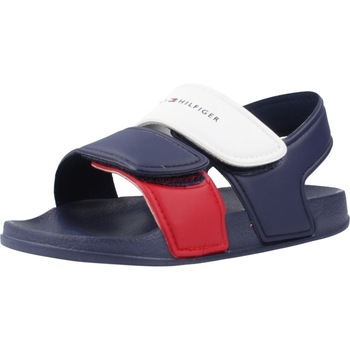 Sapatos Rapaz Sandálias Tommy Hilfiger JOEL Azul