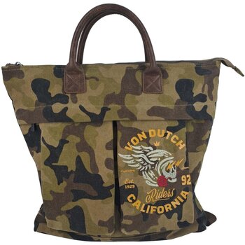 Malas Homem Bolsa de mão Von Dutch LEADER Verde