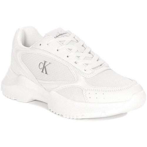 Sapatos Mulher Sapatilhas Calvin Klein Jeans V3A982030 Branco