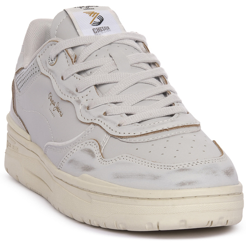 Pepe jeans 803 CHESTER DISTRESSED Branco