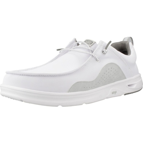 Sapatos Homem Sapatos HEYDUDE WALLY HAY2O ACTIVE Branco