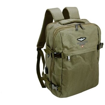 Malas Homem Mochila Aeronautica Militare 543 New City Verde, Verde azeitona