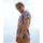 Textil Homem Camisas mangas comprida Oxbow Chemise TROPICS Azul
