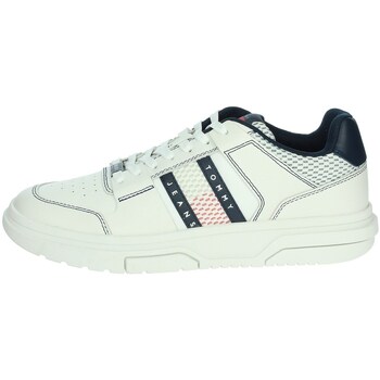 Sapatos Homem Sapatilhas de cano-alto Tommy Hilfiger EM0EM01548 Branco