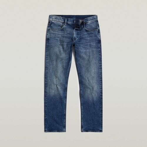 Textil Homem Calças de ganga G-Star Raw D23692-C052 MOSA STRAIGHT-C606 FADED CASCADE Azul