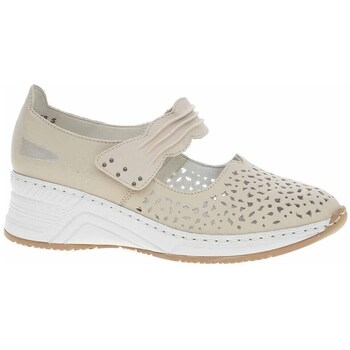 Sapatos Mulher Sapatilhas Rieker N438260 Bege