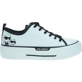 Sapatos Mulher Sapatilhas Karl Lagerfeld Kampus Max Iii Twin Nft Lo Lace Branco