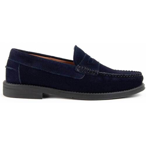 Sapatos Homem Mocassins Purapiel 102882 Azul