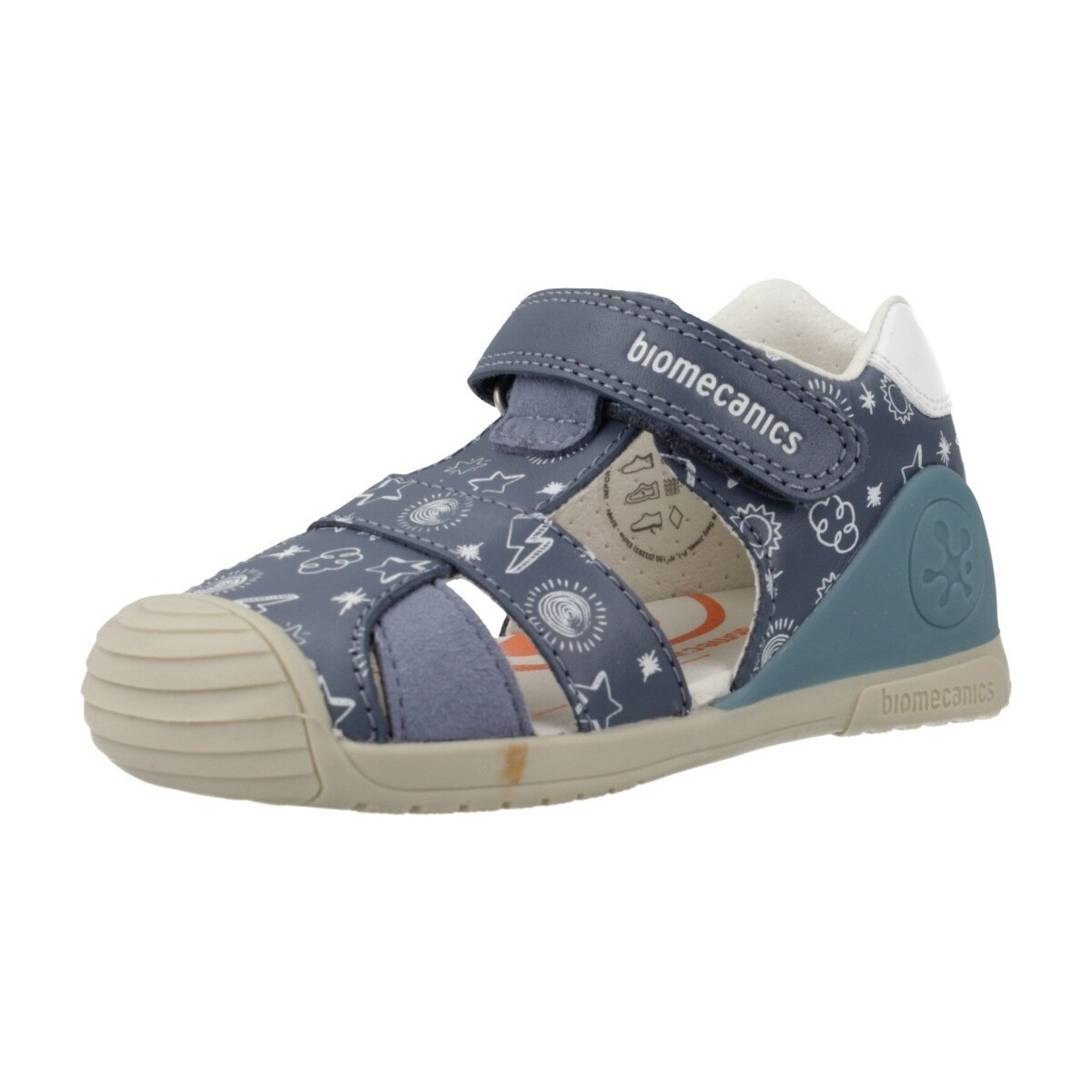 Sapatos Rapaz Sandálias Biomecanics 252116B Azul