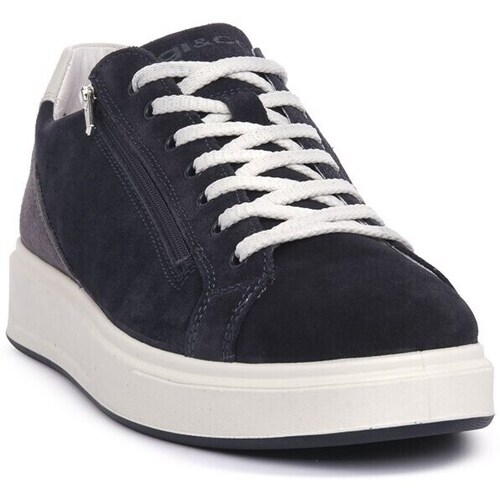 Sapatos Homem Sapatilhas IgI&CO 7628911 Preto