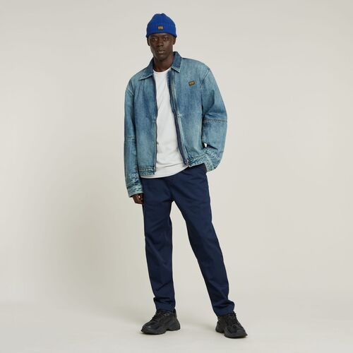 G-Star Raw D24543-D967 PLEATED CHINO-C742 SALUTE Azul