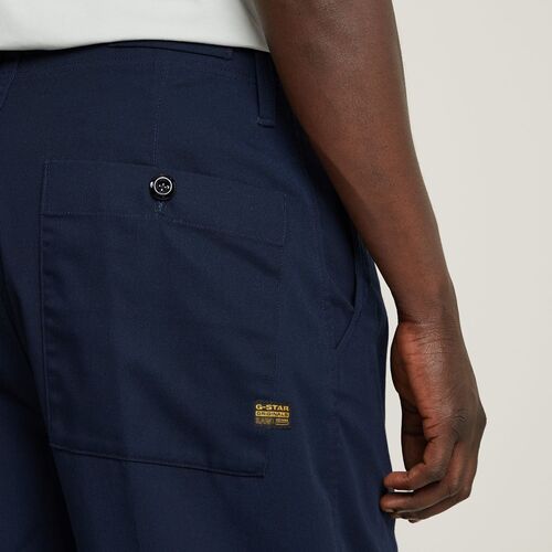 G-Star Raw D24543-D967 PLEATED CHINO-C742 SALUTE Azul