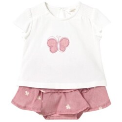 Textil Rapariga Vestidos Mayoral 1853 Falda y camiseta Rosa Rosa