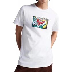 Textil Homem T-shirts e Pólos Converse  Branco