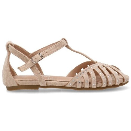 Sapatos Rapariga Sandálias Luna Kids 79196 Bege