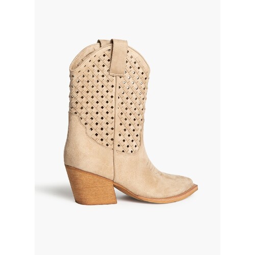 Sapatos Mulher Botins Keslem 37647 Bege