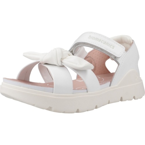 Sapatos Rapariga Sandálias Biomecanics 252225B Branco