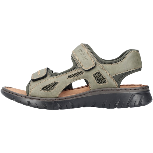 Sapatos Homem Sandálias Rieker 250684 Verde