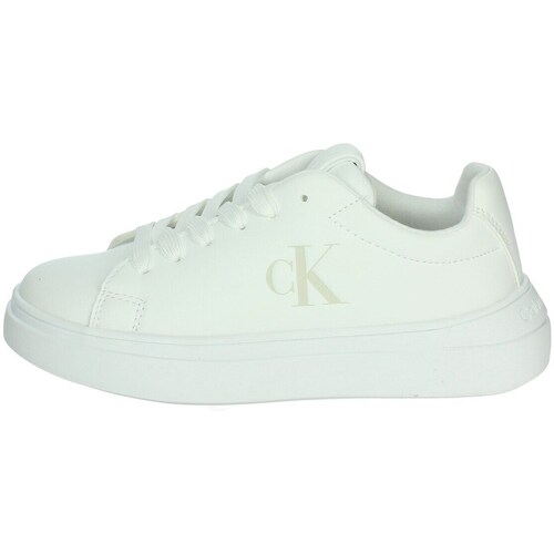 Sapatos Criança Sapatilhas de cano-alto Calvin Klein Jeans V3X9-82097-1355 Branco